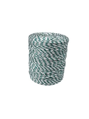 Plecionka TITAN, 400 m x 2,2 mm biało-zielona