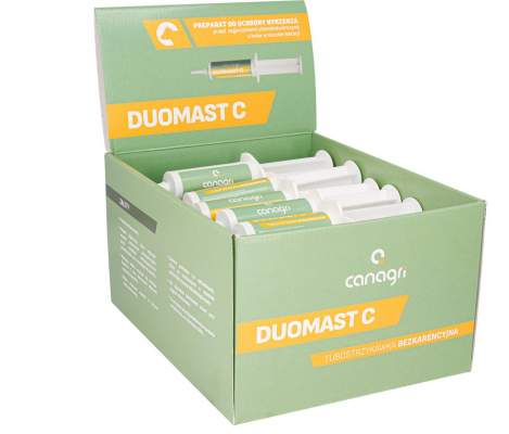 Preparat di ochrony wymienia w okresie laktacji DuoMast C,Can Agri 