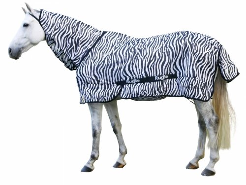 Derka przeciwowadowa dla konia RugBe Zebra, 155 cm, Covalliero