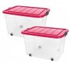 Pojemnik Roller Box z pokrywą 100L - 2 sztuki