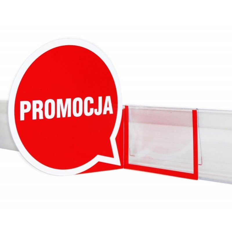 Osłonka cenowa na listwę - PROMOCJA - koło 