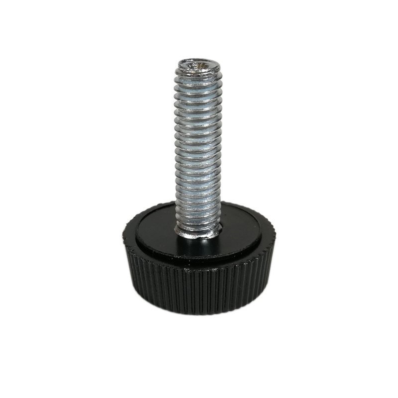 Stopka regulacyjna radełkowa fi20 M10x20 - 100 sztuk