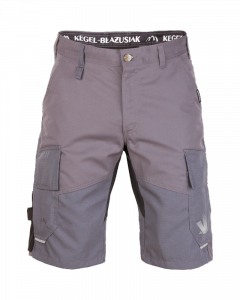 Spodenki robocze z cordurą AWF - popiel/czarny 