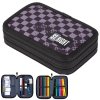 ZESTAW 5 el. Plecak szkolny młodzieżowy ST.RIGHT kratka, CHESSBOARD CRUSH BP5 (66933SET5CZ)