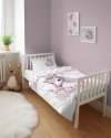 Pościel UNICORN Jednorożec komplet pościeli MAYA MOO 90x120 cm FIOLET (5001A)