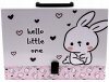 Gruba teczka z rączką A4 KRÓLICZEK HELLO LITTLE ONE (25450)