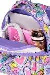 Plecak wczesnoszkolny CoolPack JERRY 21 L serca, PASTEL HEARTS (F029832)