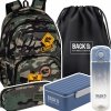 ZESTAW 5 el. Plecak CoolPack PICK  23 L moro, DANGER (F099812SET5CZ)