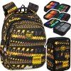 ZESTAW 2 el. Plecak wczesnoszkolny CoolPack JERRY 21 L strefa robót, DON`T DO IT (F029825SET2CZ)