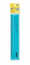 Linijka plastikowa elastyczna dla chłopca FLEXI 15 cm BB KIDS PASTEL (74441)