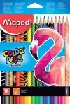 Kredki ołówkowe Colorpeps Animals 18 kolorów MAPED (22184)