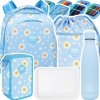ZESTAW 5 el. Tornister Plecak CoolPack TURTLE  25 L stokrotki, DAISY SUN (F015834SET5CZ)