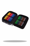 Piórnik CoolPack dwukomorowy z wyposażeniem JUMPER 2 dinozaury, DINO ADVENTURE (F066705)