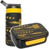 Zestaw bidon i śniadaniówka CoolPack BIBBY strefa robót, DON`T DO IT 420ml (Z08825+Z18825)