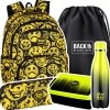 ZESTAW 5 el. Plecak CoolPack PICK  23 L emotikony, BE HAPPY (F099808SET5CZ)