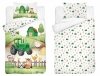 Pościel FARMA TRAKTOR komplet pościeli MAYA MOO 90x120 cm ZIELONA (4997B)
