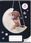 4x Zeszyt A5 w kratkę 32 kartki THE SWEET PETS KOTEK PIESEK (112599SET4CZ)