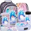 ZESTAW 6 el. Plecak szkolny UNICORN Jednorożec (PL15BJR15SET6CZ)
