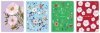 4x Zeszyt A5 60 kartek w linię Soft Touch GARDEN Kwiaty Interdruk (26805SET4CZ)