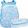 ZESTAW 2 el. Tornister Plecak CoolPack TURTLE  25 L stokrotki, DAISY SUN (F015834SET2CZ)