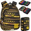 ZESTAW 2 el. Plecak wczesnoszkolny CoolPack JERRY 21 L strefa robót, DON`T DO IT (F029825SET2CZ)