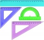 Zestaw geometryczny brokatowy 4 elementy 20 cm GRAND (130-1024)