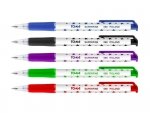 5x Długopis automatyczny w gwiazdki TOMA 5 kolorów (TO-069x5)