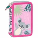 Piórnik z wyposażeniem, dwukomorowy CUTE KOALA Misie (PWDKOA10)