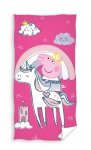 Ręcznik plażowy kąpielowy ŚWINKA PEPPA 70 x 140 cm (PP223018)