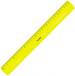 Linijka plastikowa elastyczna flexi ACID Milan 30 cm żółta (353801Y)