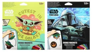 Magnesy na lodówkę 8 szt  Star Wars, MANDALORIAN Coolpack (79154PTRSET2CZ)