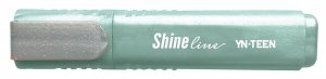 Zakreślacz brokatowy Shine Line TURKUSOWY Interdruk (96207)