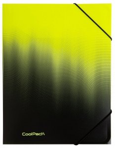 Teczka na dokumenty A4 rysunkowa na gumkę CoolPack żółte ombre, GRADIENT LEMON (03708CP)