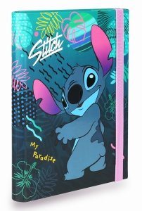 Teczka skrzydłowa z gumką A5 przestrzenna STITCH (70632)