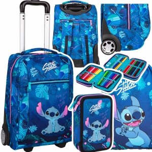 ZESTAW 3 el. Plecak CoolPack COMPACT 27 L na kółkach STITCH (F086780SET3CZ)