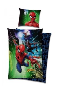 Pościel bawełniana Spiderman 140 x 200 cm komplet pościeli (SM219003)