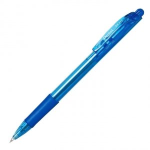Długopis automatyczny WOW 0,7 mm NIEBIESKI PENTEL (BK417)
