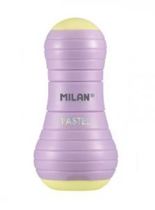 Temperówka z gumką do mazania Milan SWAY Pastel fioletowy (4723112)