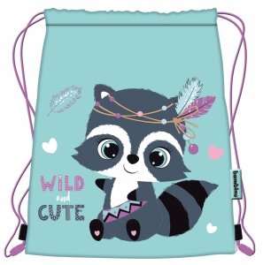 Worek na obuwie BAMBINO szop, RACOON (63673)
