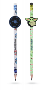 Ołówek z figurką HB 2 szt. COOLPACK Star Wars, MANDALORIAN (16517)