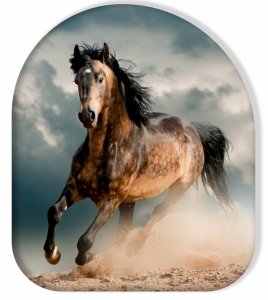 Poduszka kształtka HORSES Koń Konie (KSZ214002)