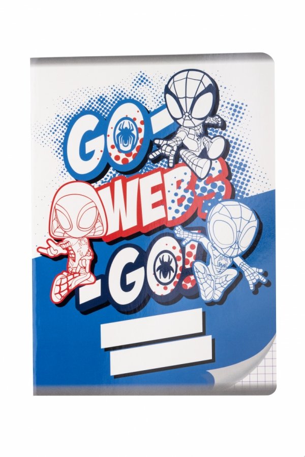 Zeszyt A5 w kratkę 16 kartek SPIDERMAN SPIDER MAN (13808)