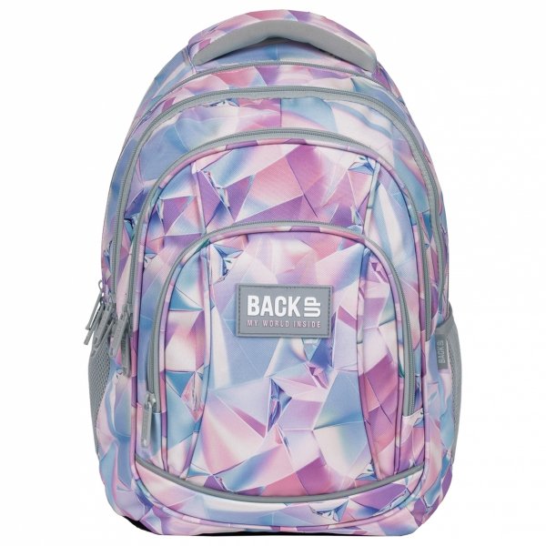 Plecak szkolny młodzieżowy BackUP 26 L REFLEKSY (PLB6A24)