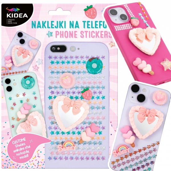 Nalepki naklejki na telefon SWEET Kidea (NTSKA)