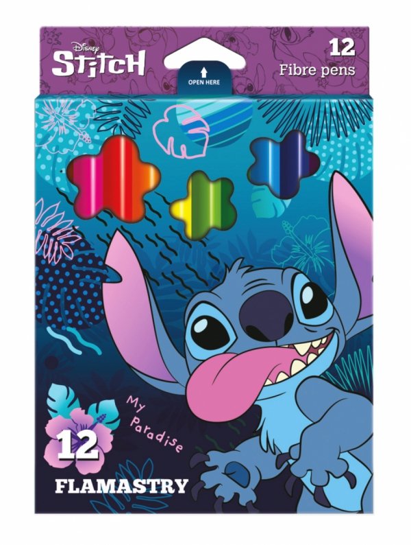 Flamastry 12 kolorów Disney Fashion STITCH Coolpack (54793)