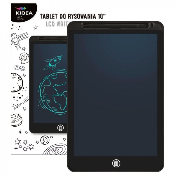 Tablet do rysowania LCD Kidea czarny Matryca 10&quot; (TR10BKA)