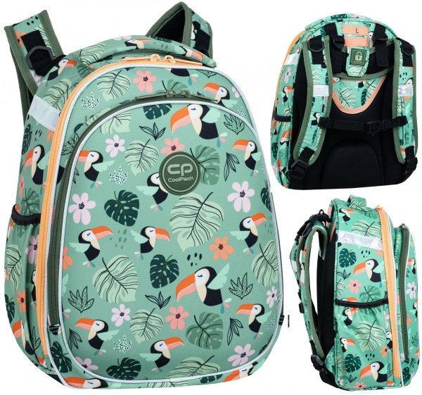 Tornister Plecak CoolPack TURTLE  25 L tukany, TOUCANS (F015662)