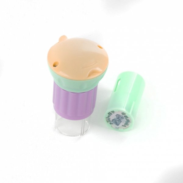 STEMPEL Z NAKLEJKAMI pieczątka 150 NAKLEJEK KIDEA (NS150KA)