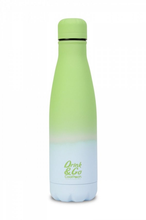 Bidon Drink&amp;Go butelka termiczna CoolPack 500ml turkusowe ombre, GRADIENT MOJITO (Z04755)