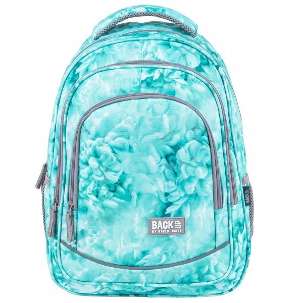 ZESTAW 3 el. Plecak szkolny młodzieżowy BackUP 26 L ekologiczny ocean, ECO SOFT (PLB4X60EKOSET3CZ)